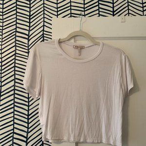 BCBG Generation white crop top